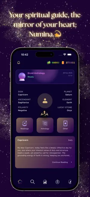 Numina: Tarot, Astrology & AI screenshot 1