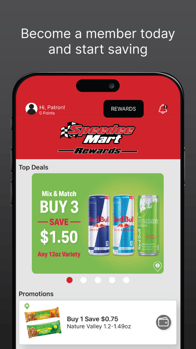 Speedee Mart Rewards Screenshot