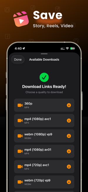 Blaze Video Downloader & Split Screenshot