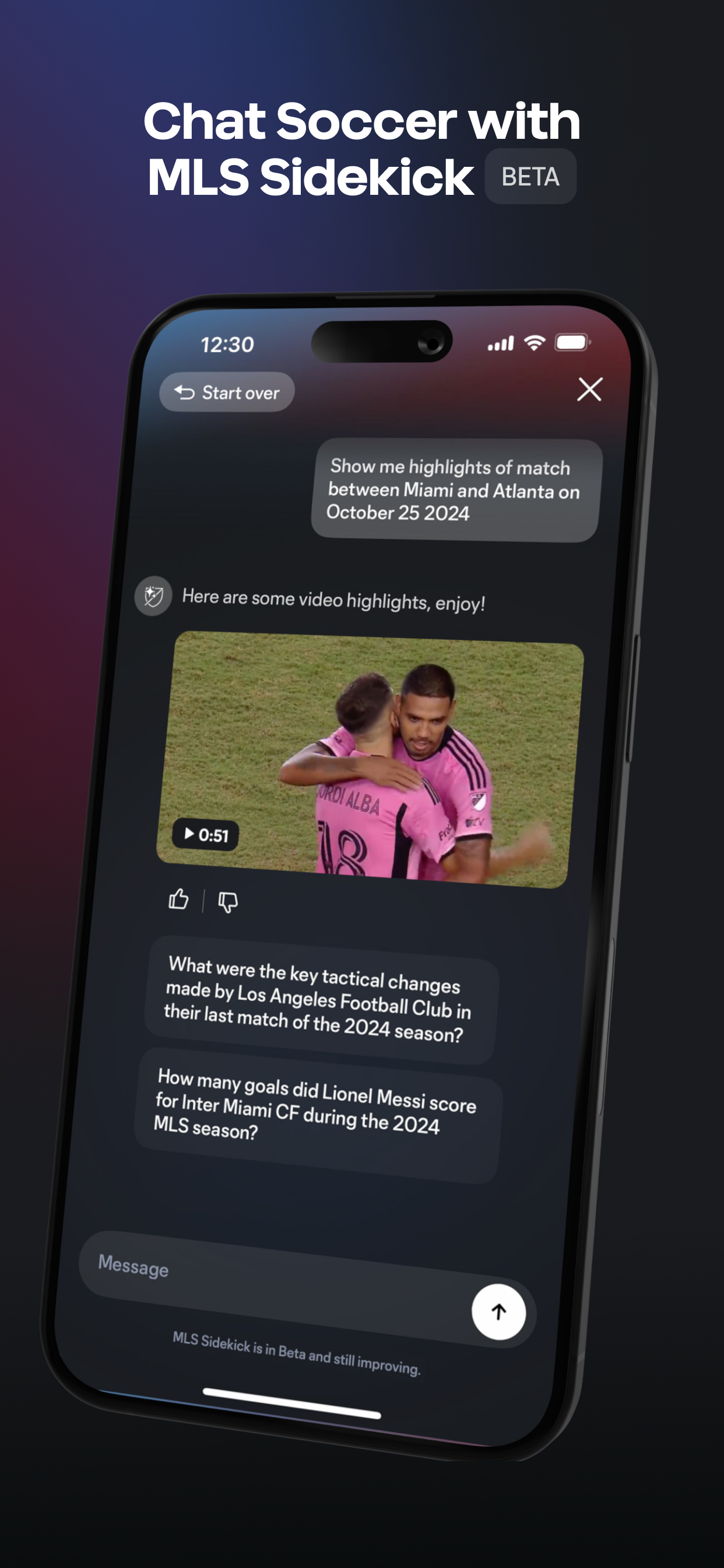MLS: The Official App