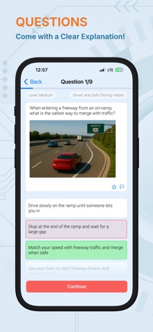 Texas DMV Practice Test+ iPhone screenshot