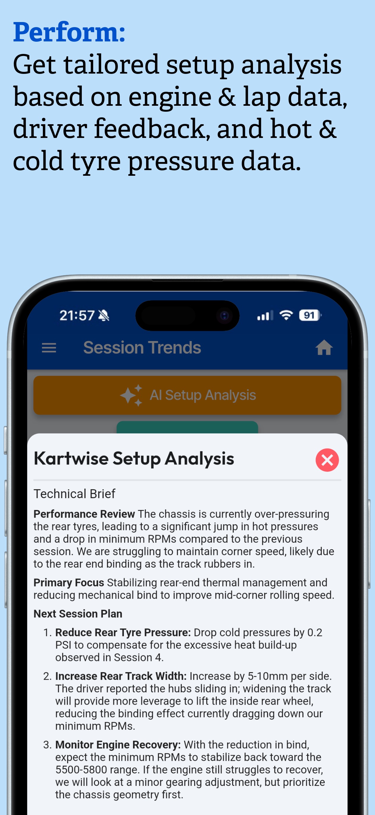 Screenshot 4 of Kartwise Pro: Smart Kart Setup