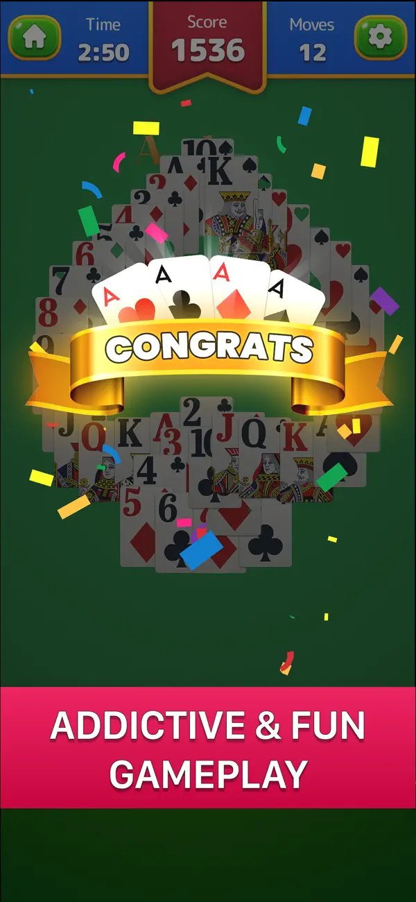 #5. Solitaire Zen - Card Master (iOS) By: Felicity Games