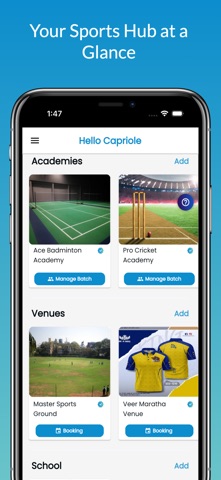 Capriole Admin Screenshot 1 of 10