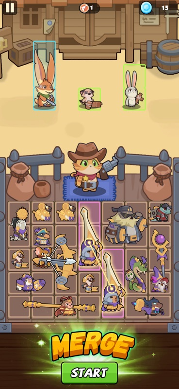 Rumble Paws: backpack battle screenshot 1