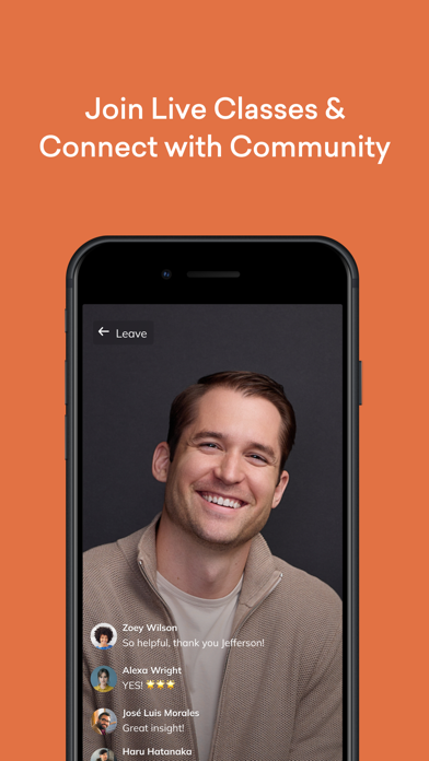 Jefferson Fisher iPhone screenshot 3 - Social Networking app