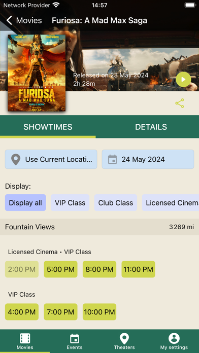 Cinemacity UAE Screenshot