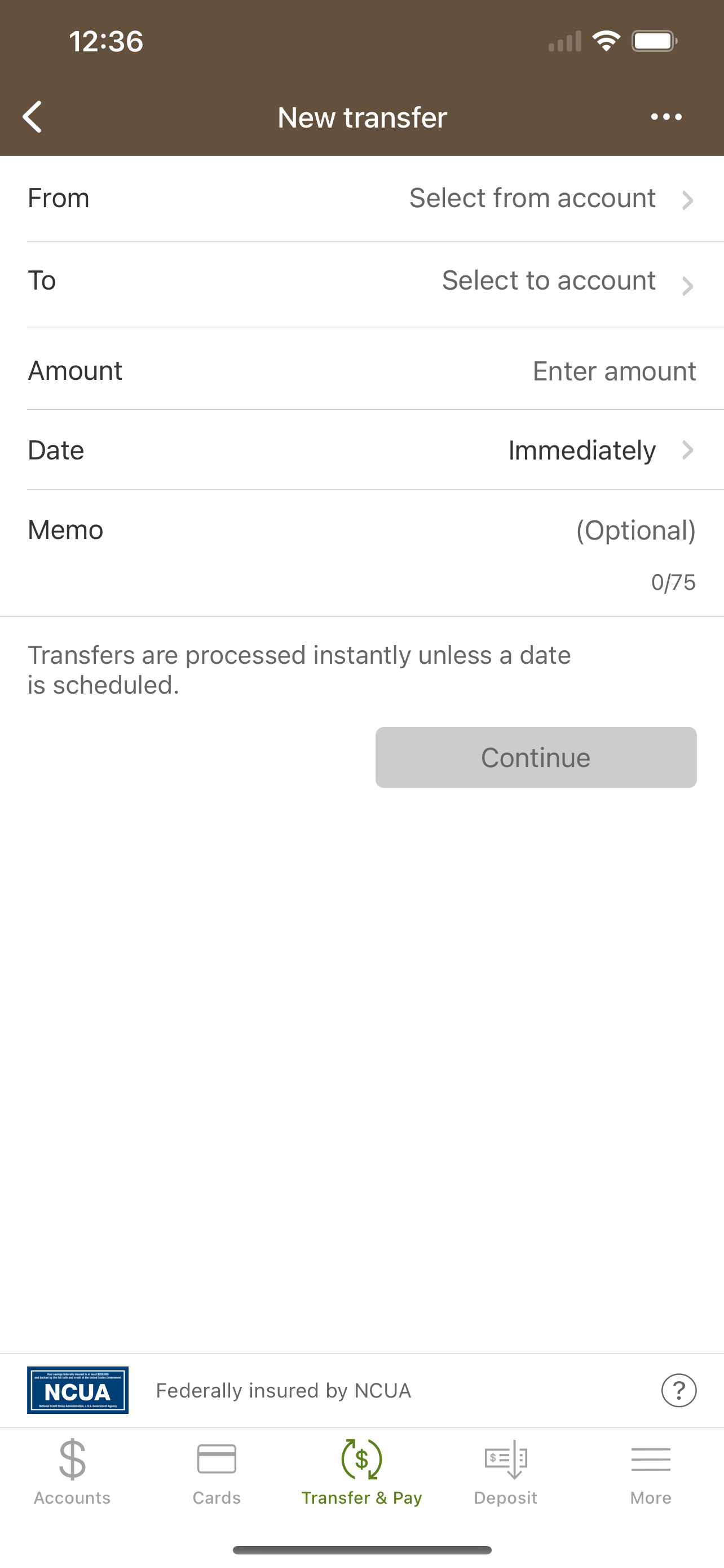OCTFCU Mobile App screenshot 3