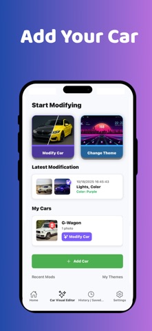 Modify - AI Car Mods & Theme Screenshot 4 of 5