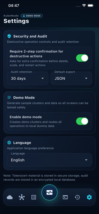 KubeNode Screenshot 10 of 10