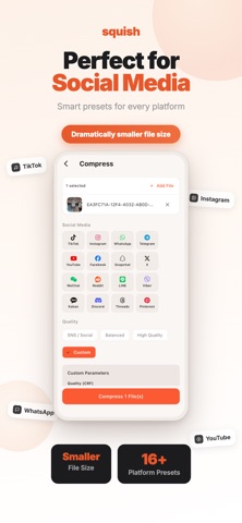 Squish: Compress & Edit Videos Screenshot 1 of 8