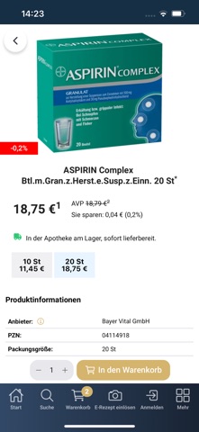 Delphin Apotheke Chemnitz screenshot