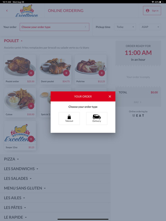 Screenshot #6 pour Rôtisserie Excellence