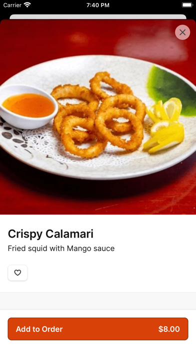 Sushi Palace iPhone screenshot 3 - Food & Drink app