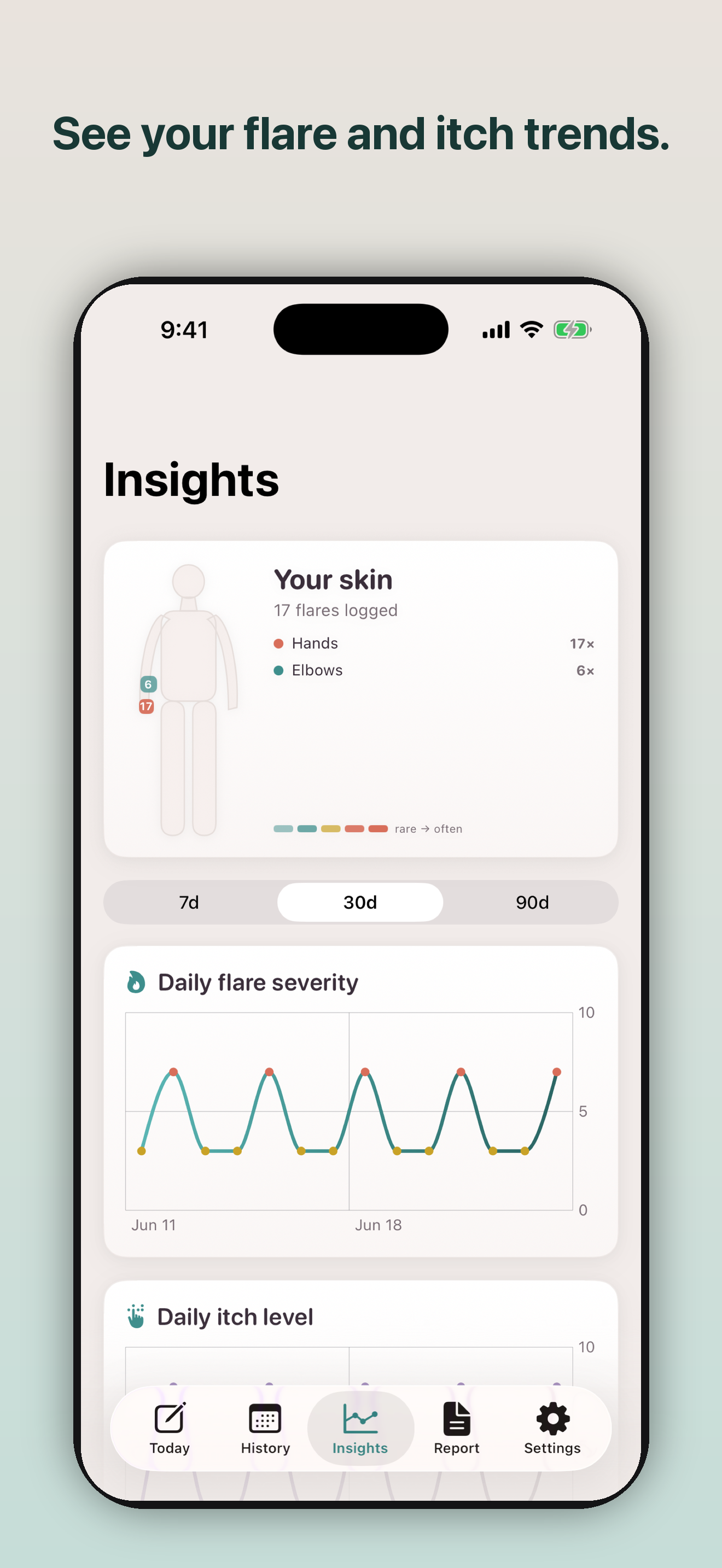 Skinote: Eczema Tracker & Log screenshot 4