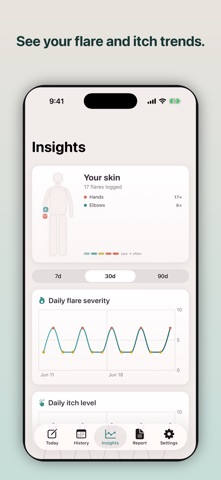 Skinote: Eczema Tracker & Log Screenshot 4 of 6