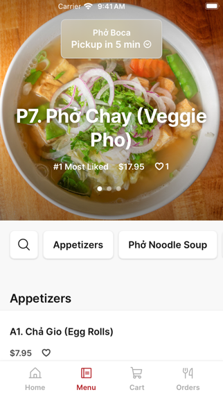 Pho Boca To Go iPhone screenshot 2 - Food & Drink app
