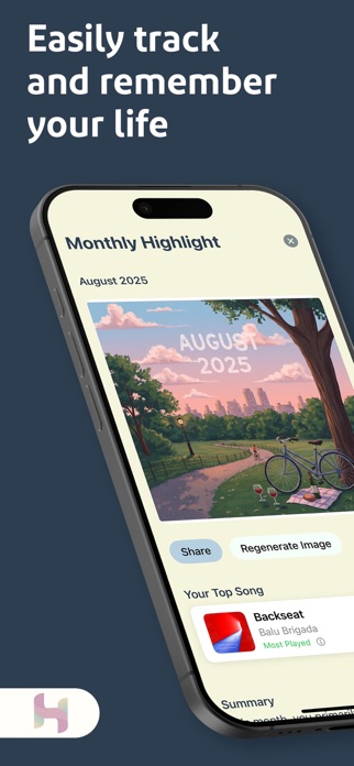 Highlight: Personal Timeline Screenshot 1 of 7