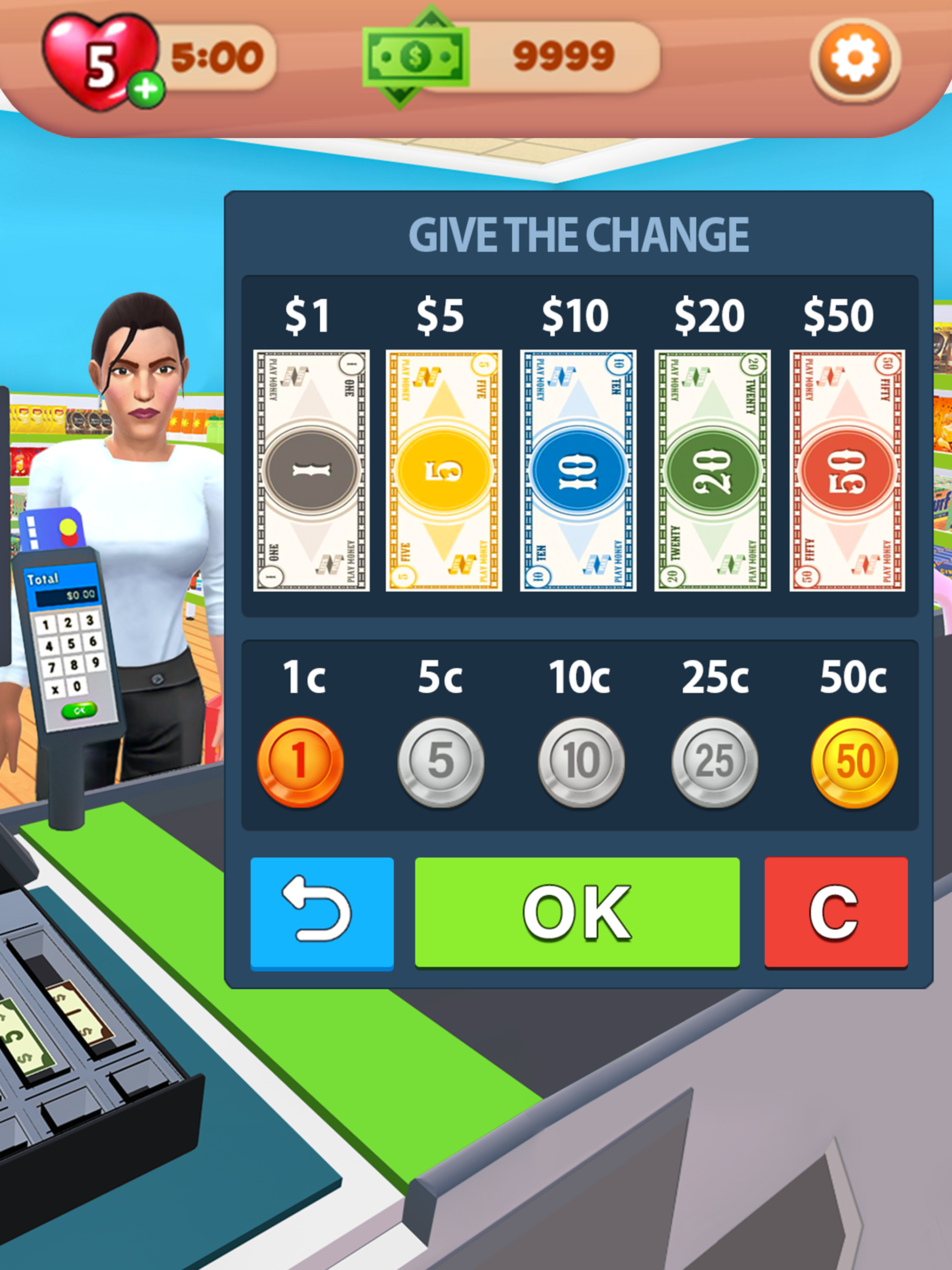 Sort Maze Shopping simulator