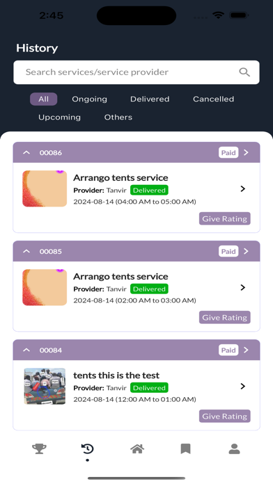 App screenshot