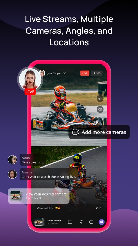 #3. ViuLive: Multicam Live Stream (iOS) 由: VIUCOM CORP