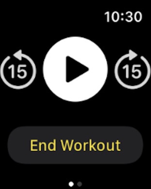 Apple Watch screenshot