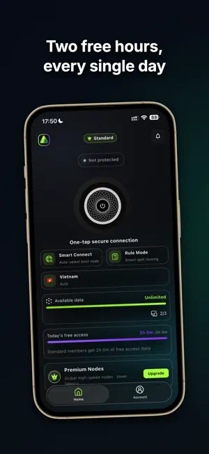 UAP VPN screenshot 2
