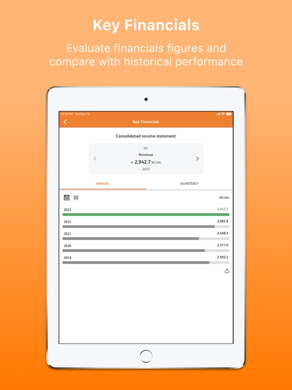 Screenshot #6 pour Omantel Investor Relations