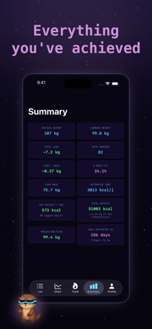 Diet Otter . Weight Tracker Screenshot 4 of 5