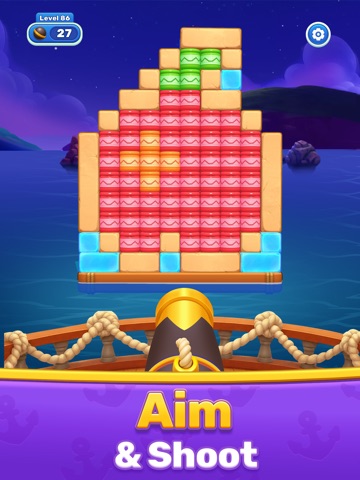 Ocean Block Shoot iPad screenshot