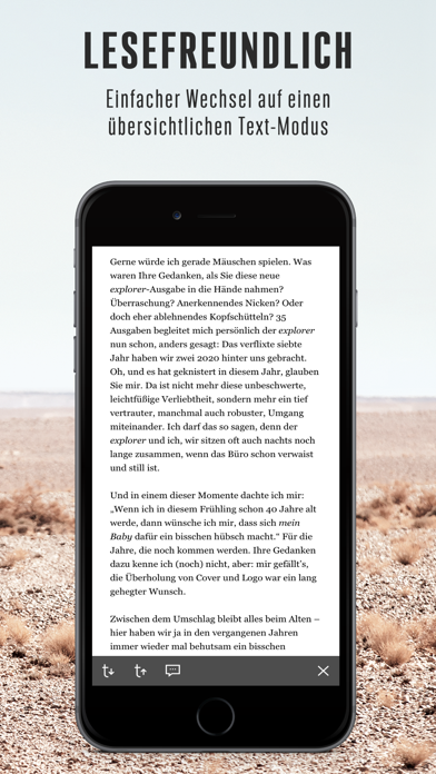 EXPLORER Magazin Screenshot