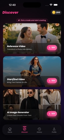 Viora AI- Video & Photo Editor iPhone screenshot