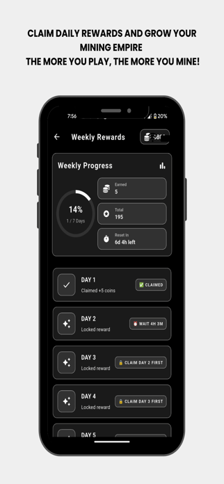 BTC Mining Cloud Sim Screenshot 4 of 6