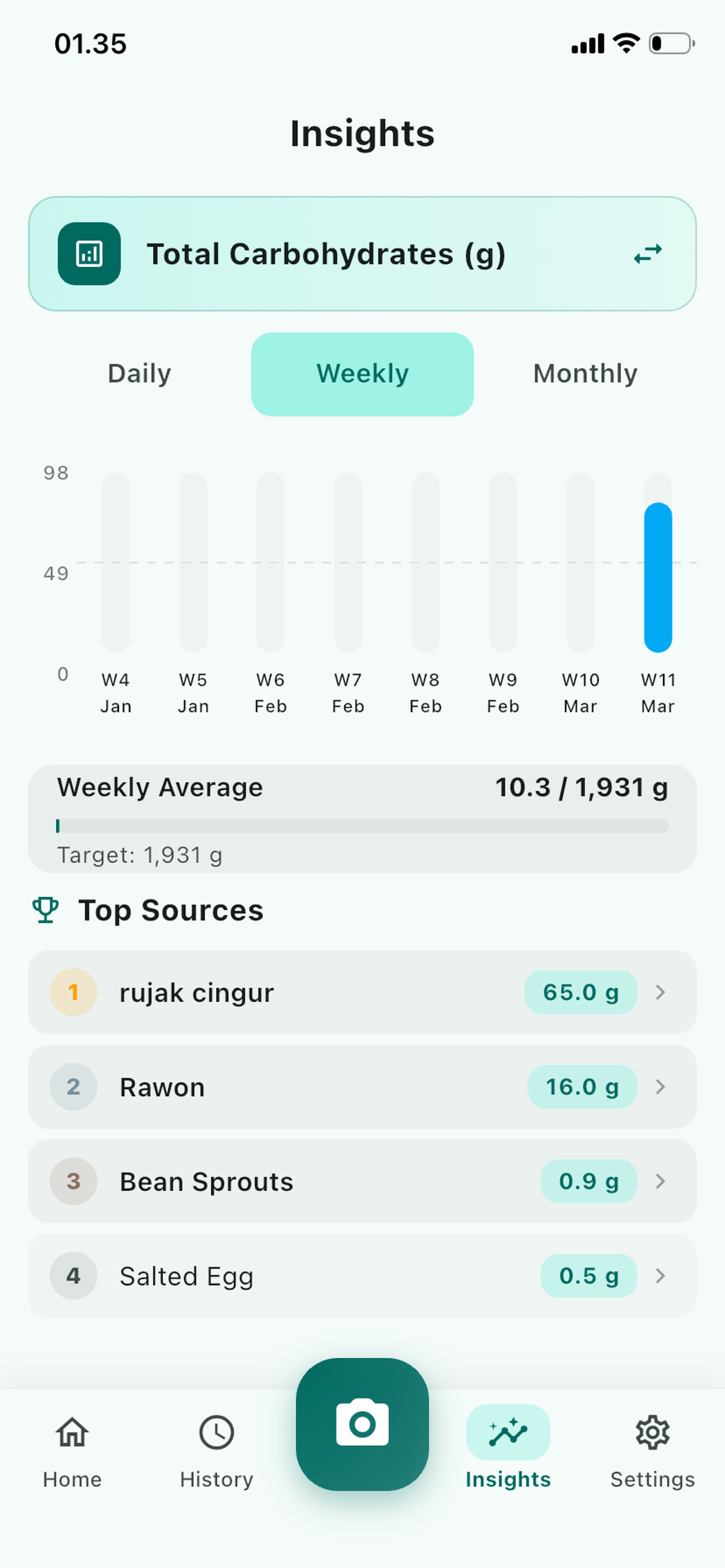 FoodMetrics AI screenshot 10
