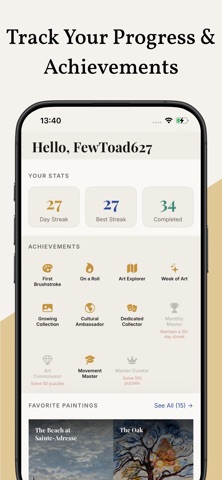 Art Keeper: Calm Art Puzzles iPhone screenshot