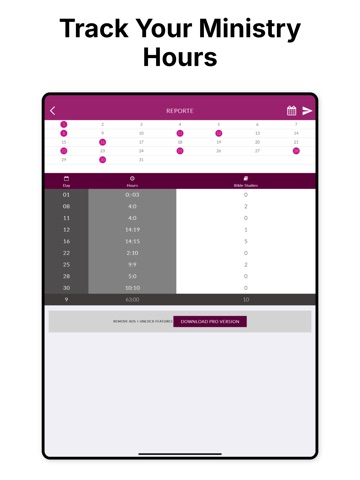 Field Service Ministry iPad screenshot