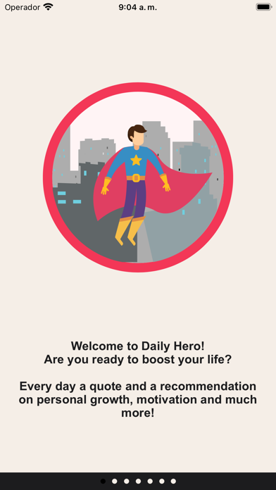 Daily Hero - Motivation Quotes Screenshot