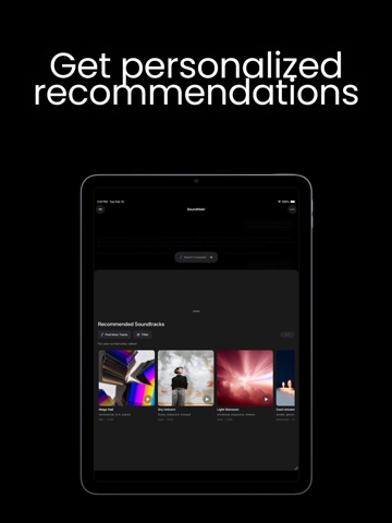 SoundMakr: AI Music Supervisor iPad screenshot