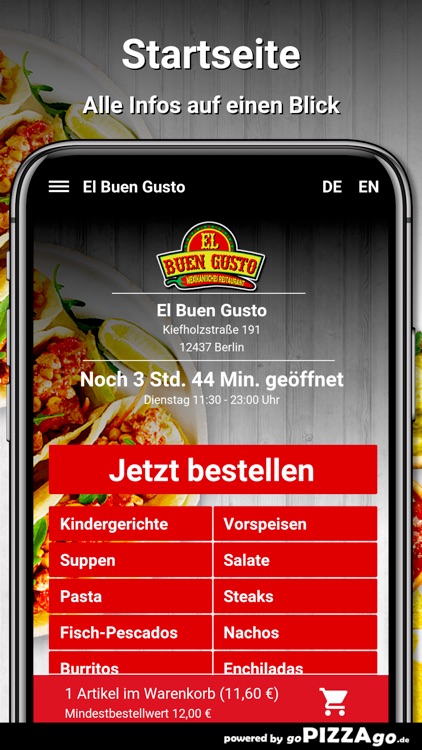 El Buen Gusto App screenshot-3