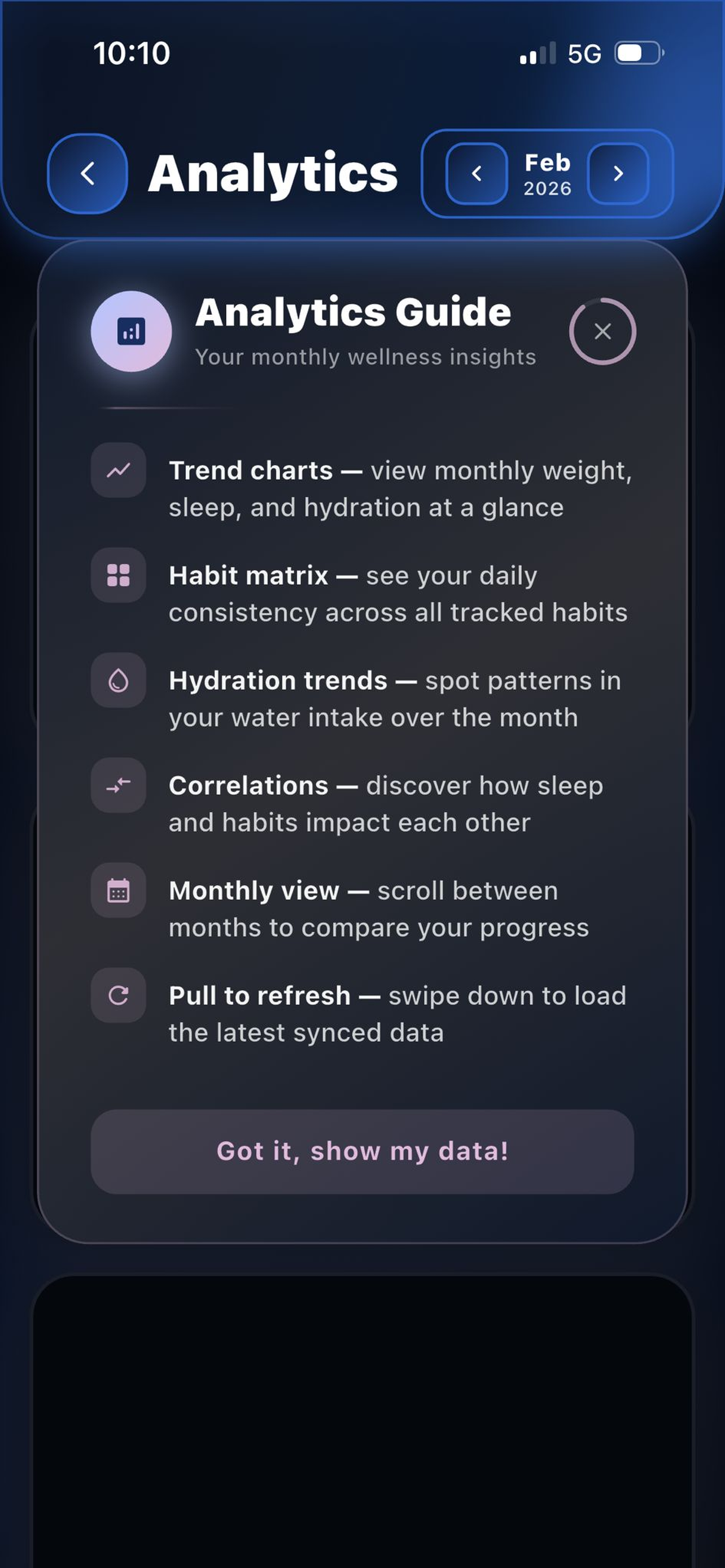 MyHealTracker screenshot 8