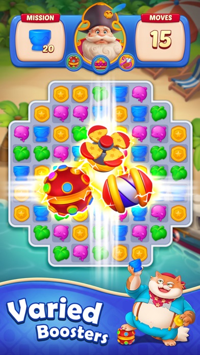 Pirate Kingdom - Match 3 Games Screenshot