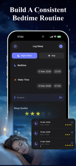 Sleep Journal Coach App screenshot 4