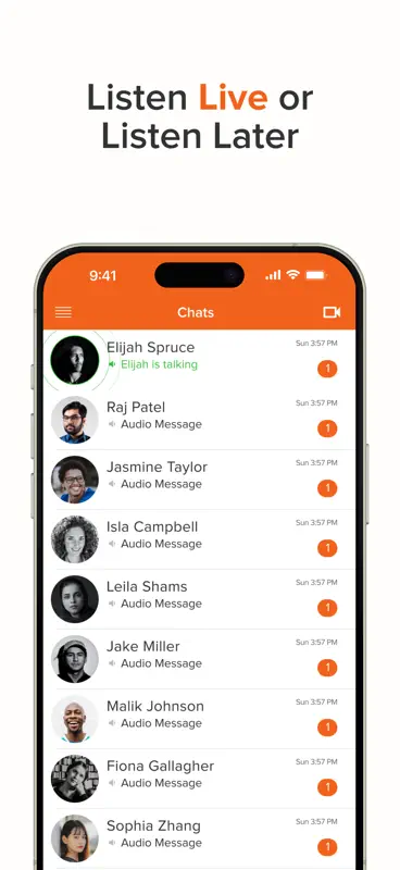 Voxer Walkie Talkie Messenger screenshot 2 of 10