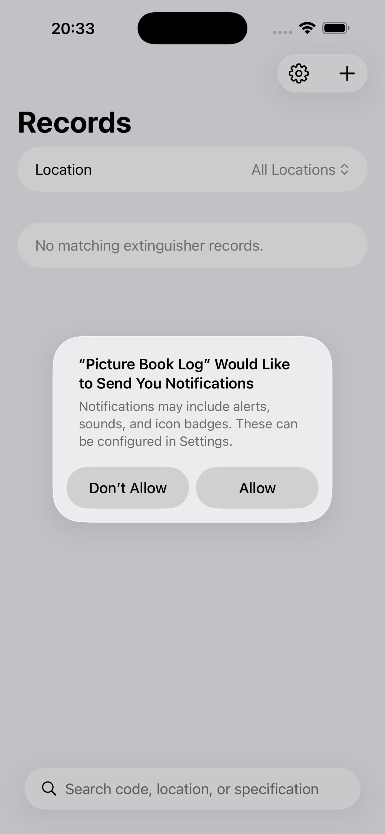Fire Extinguisher Log 2026 screenshot 3