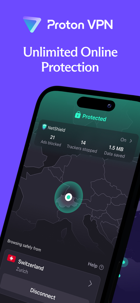 Proton VPN: Fast & Secure screenshot 1