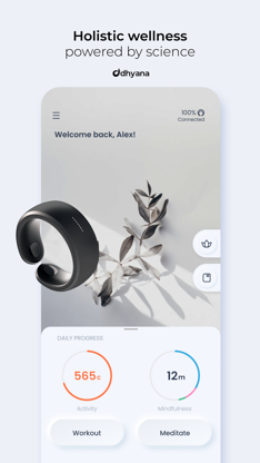 Dhyana Wellness Tracker screenshot 1