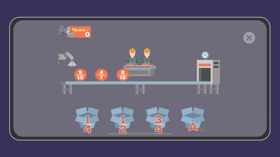 #5. Fractions Express (iOS) 由: Christophe Auclair