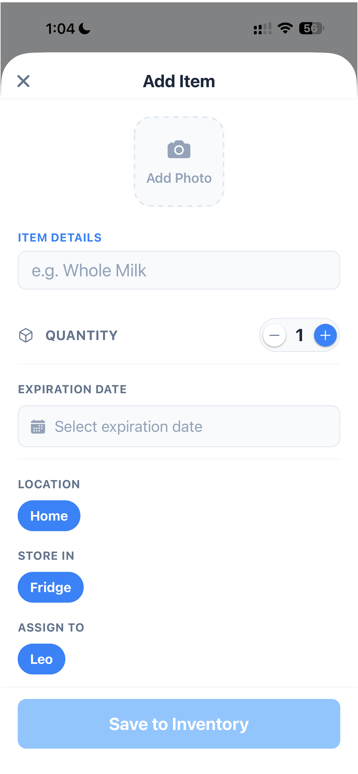 Pantree: Manage Inventory screenshot 3