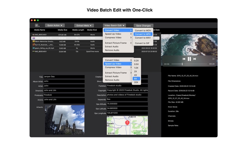 Screenshot #3 pour Media Meta