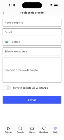 Shalom Comunidade Cristã iPhone screenshot